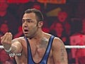 WWE Monday Night Raw - Unified Tag Team Champions Santino Marella & Vladimir Kozlov Vs. Michael McGillicutty & Husky Harris