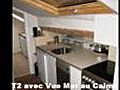 CANNES - n°00625 (06) - Vente Appartement - Prix: 245 000 € - T2 F2 2 pièces 1 chambres avec vue mer avec cuisine équipée avec du calme au dernier étage rénové