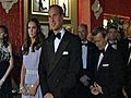 Raw Video: Royals Mingle With Hollywood Elite