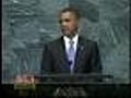 Obama Presses For Mideast Peace In UN Address
