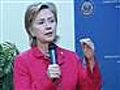 Clinton to Iraqis: U.S. will Not Abandon You