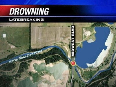 Teen Drowns in North Canadian River