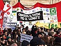 Flash mob pour le climat avant le Sommet de Copenhague