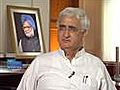 Salman Khurshid on Satyam scam probe