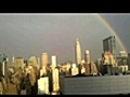 Double Rainbow over Manhattan