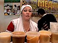Honey used for medicinal purposes.