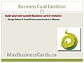 Business Card Creation Order Business Cards Online