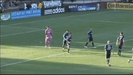 Amazing Goal - Earthquakes Goalie Kicks 90 Yard Goal