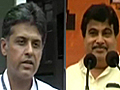 Gadkari’s Afzal jibe: Congress stung