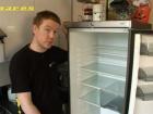 Changing AEG Fridge Freezer Light Bulb and Door Bottle Shelf