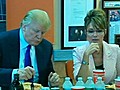 Sarah Palin,  Donald Trump’s Pizza Party