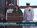 USS Jason Dunham honors Marine who sacrificed his life for others