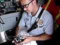 Pompano Beach Fire-Rescue members save two kittens