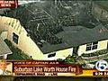 Roof collapses during Lake Worth-area house fire (WPTV)