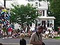 Bagpipes,  Santa at Riverton parade