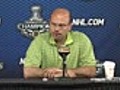 Press Conference: Peter Chiarelli (Part 1)