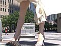 Marilyn Monroe statue center stage on Magnificent Mile