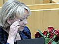 Ein bewegender Moment für Hannelore Kraft