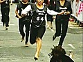 Women Race in High Heels