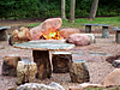 Camp Kitchen and Fire Pit