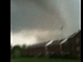 Tornado at Springfield college,  MA