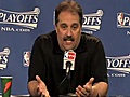 Magic coach Stan Van Gundy after win over Bobcats in game 2