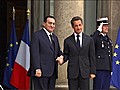 Proche-Orient: optimisme mesuré de Moubarak et Sarkozy