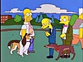 The Simpsons . 08x20 . The Canine Mutiny