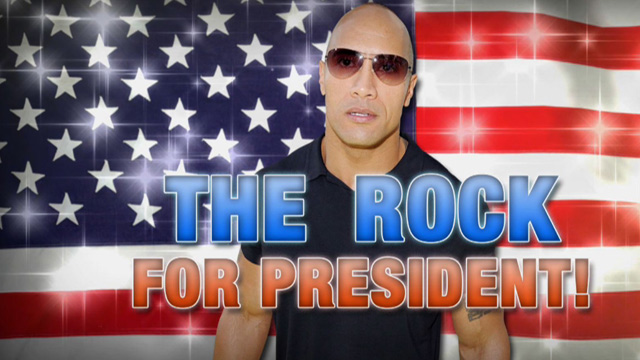 The Rock for President