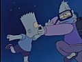 The Simpsons . 7x22 . Raging Abe Simpson And His Grumbling Grandson In The Curse of the Flying Hellf