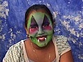 How to Do Vampire Face Painting