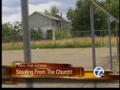 Thieves steal church’s fence again