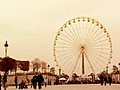 Wonder Wheel Paris Stock Footage