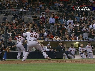 Sandoval’s two-run single