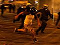 Raw Video: Greece Passes Cuts; People Riot