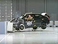 2010 Toyota Yaris IIHS Frontal Crash Test