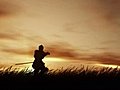 Sunset Samurai Stock Footage