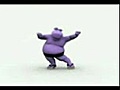 The dancing sumo-hippopotamus