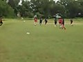 Young Indian Talent on Ground at the Football Camp