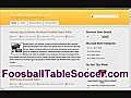 Sportcraft Foosball Table