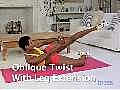 Oblique Twist With Leg Extension