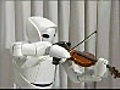 Robot violinista