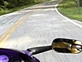 POV motorcycle crash