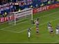 El jugador rojiblanco marca el primer gol del encuentro