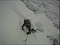 Climbing through Everest’s Khumbu Glacier