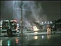 [Video] Downed power lines burn cars in dealership lot (RAW VIDEO)