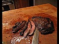 Peppercorn Marinated Flank Steak