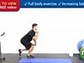 STX Strength Training How To - Squat and shoulder press with exercise bands,  hardcore exercise basics, 1 set, 15 reps