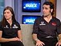 Danica Patrick,  Dario Franchitti Talk Indy 500