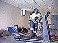 Hockey Treadmill Crash